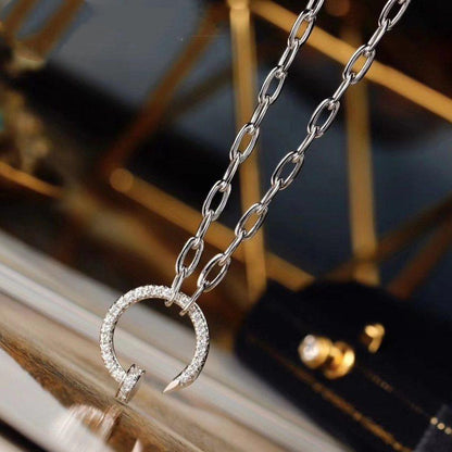 [Max Jewelry ]JUSTE NECKLACE DIAMONDS