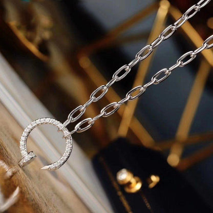 [Max Jewelry ]JUSTE NECKLACE DIAMONDS