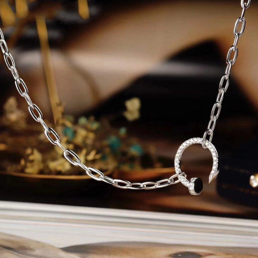 [Max Jewelry ]JUSTE NECKLACE DIAMONDS