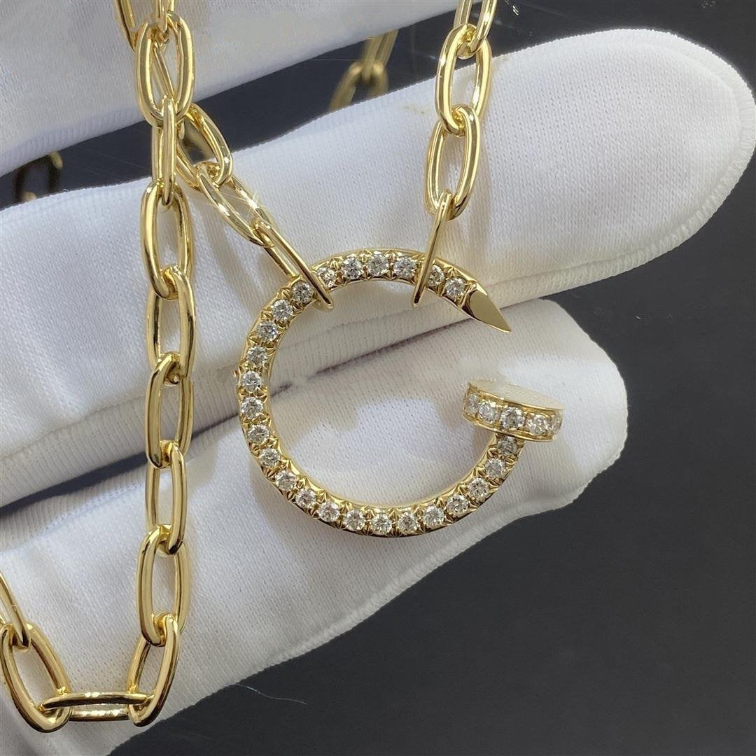 [Max Jewelry ]JUSTE NECKLACE DIAMONDS