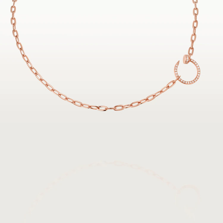 [Max Jewelry ]JUSTE NECKLACE DIAMONDS