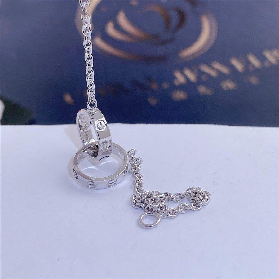 [Max Jewelry ]LOVE BRACELET DOUBLE RING