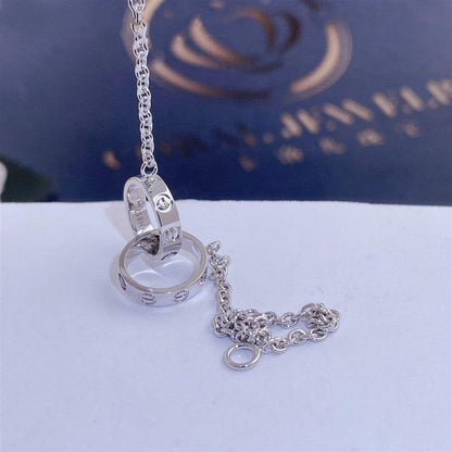 [Max Jewelry ]LOVE BRACELET DOUBLE RING