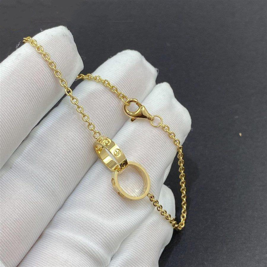 [Max Jewelry ]LOVE BRACELET DOUBLE RING