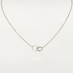 [Plus&Max]LOVE NECKLACE PINK GOLD AND SILVER
