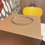 [Plus&Max]BEE LOVE SILVER DIAMOND BRACELET