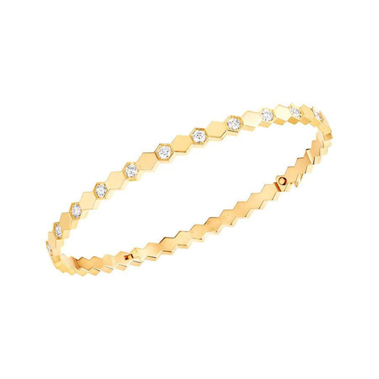 [Max Jewelry ]BEE LOVE GOLD DIAMOND BRACELET