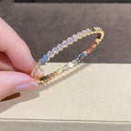 [Plus&Max]BEE LOVE GOLD BRACELET FULL DIAMOND