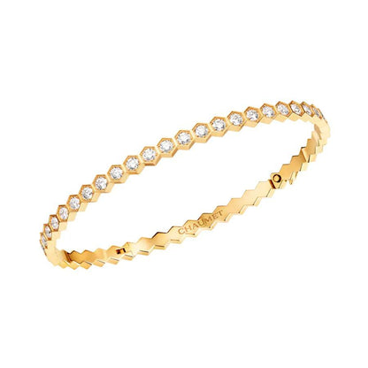 [Max Jewelry ]BEE LOVE GOLD BRACELET FULL DIAMOND