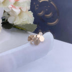 [Plus&Max]BEE LOVE PINK GOLD DIAMOND EARRINGS