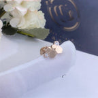 [Plus&Max]BEE LOVE PINK GOLD DIAMOND EARRINGS