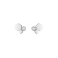 [Plus&Max]BEE LOVE SILVER DIAMOND EARRINGS