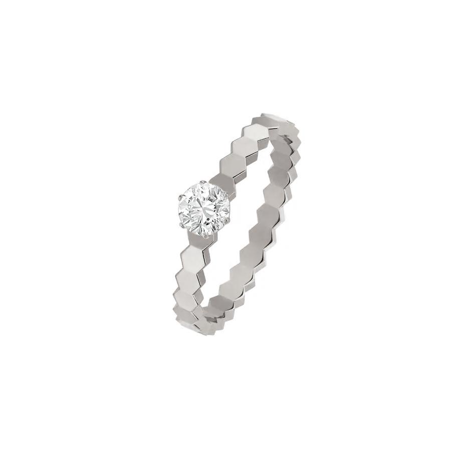 [Max Jewelry ]BEE LOVE RING SILVER 1 DIAMOND