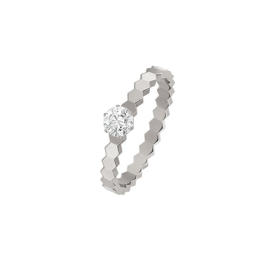 [Max Jewelry ]BEE LOVE RING SILVER 1 DIAMOND