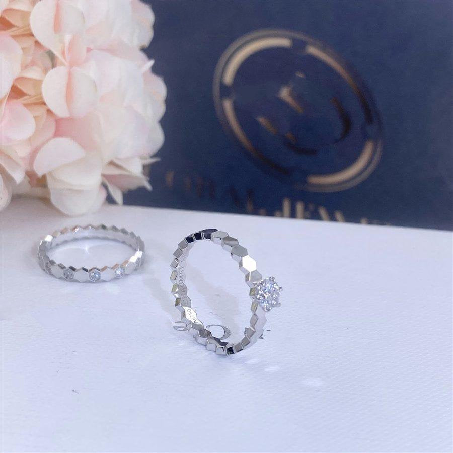 [Max Jewelry ]BEE LOVE RING SILVER 1 DIAMOND