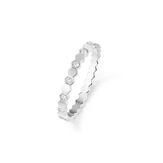 [Max Jewelry ]BEE LOVE RING SILVER DIAMOND