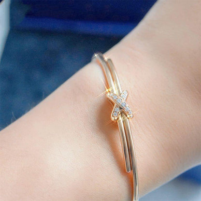 [Max Jewelry ]JEUX DE BRACELET PINK GOLD DIAMONDS
