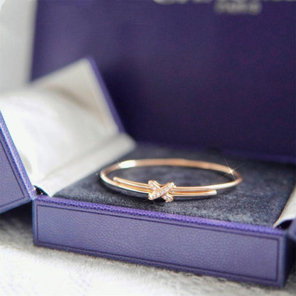 [Max Jewelry ]JEUX DE BRACELET PINK GOLD DIAMONDS