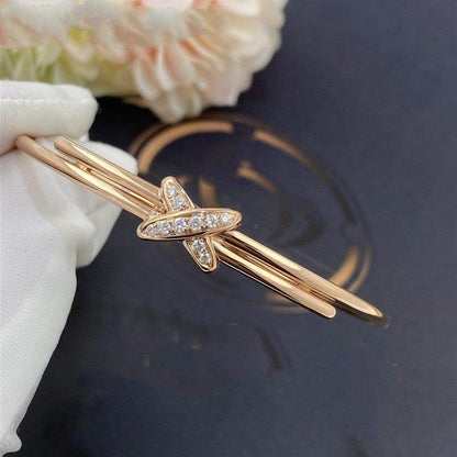 [Max Jewelry ]JEUX DE BRACELET PINK GOLD DIAMONDS