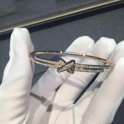 [Max Jewelry ]JEUX DE BRACELET DIAMONDS PINK GOLD