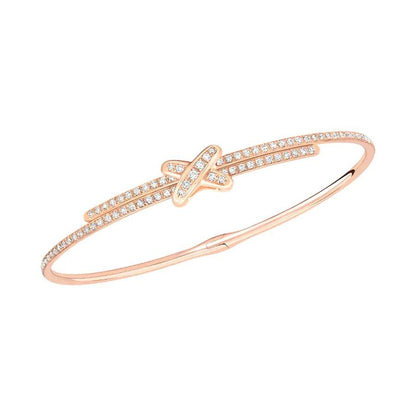 [Max Jewelry ]JEUX DE BRACELET DIAMONDS PINK GOLD