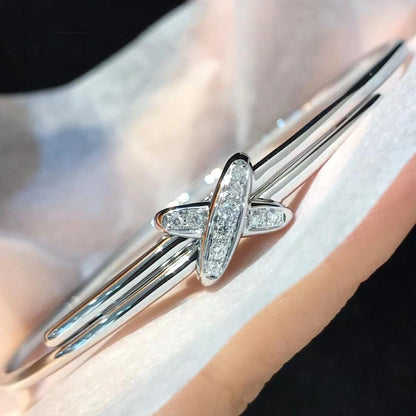 [Max Jewelry ]JEUX DE BRACELET SILVER DIAMONDS