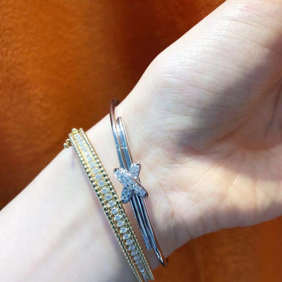 [Max Jewelry ]JEUX DE BRACELET SILVER DIAMONDS