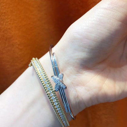 [Max Jewelry ]JEUX DE BRACELET SILVER DIAMONDS