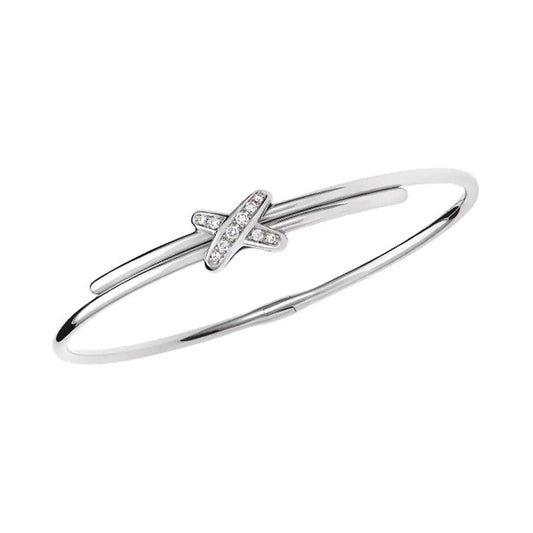 [Max Jewelry ]JEUX DE BRACELET SILVER DIAMONDS