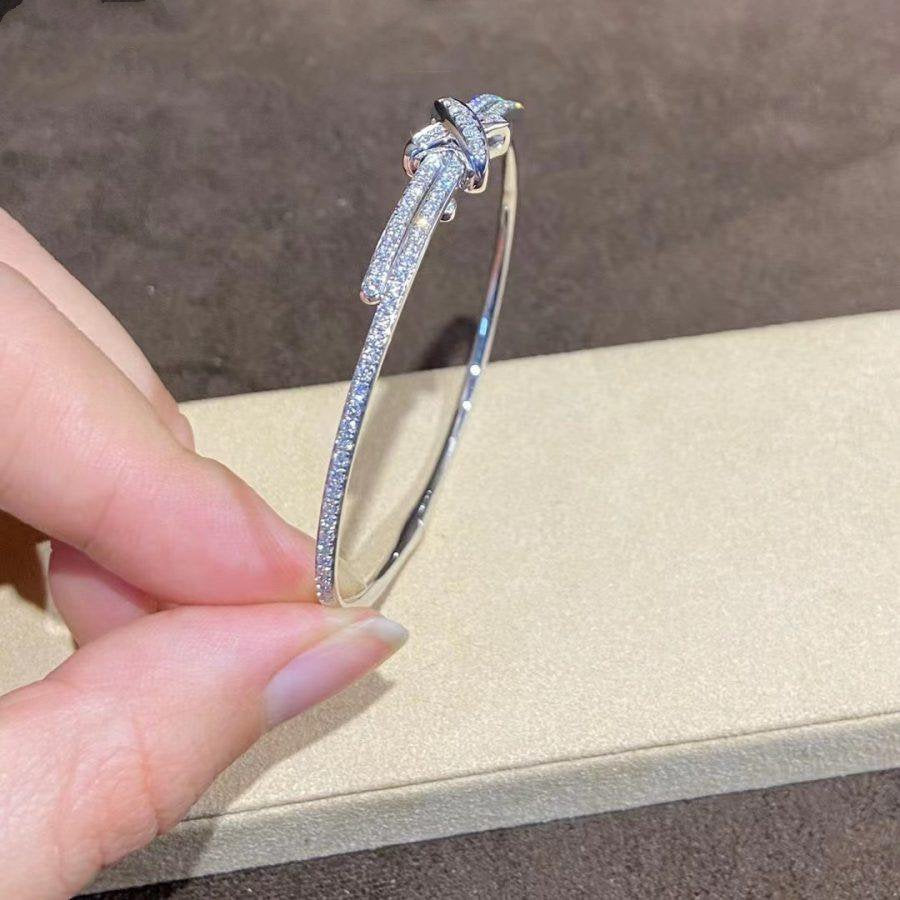 [Max Jewelry ]JEUX DE BRACELET DIAMONDS SILVER