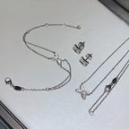 [Plus&Max]JEUX BRACELET WHITE MOP SILVER 1 DIAMOND