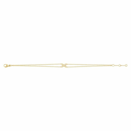 [Max Jewelry ]JEUX BRACELET GOLD DIAMOND