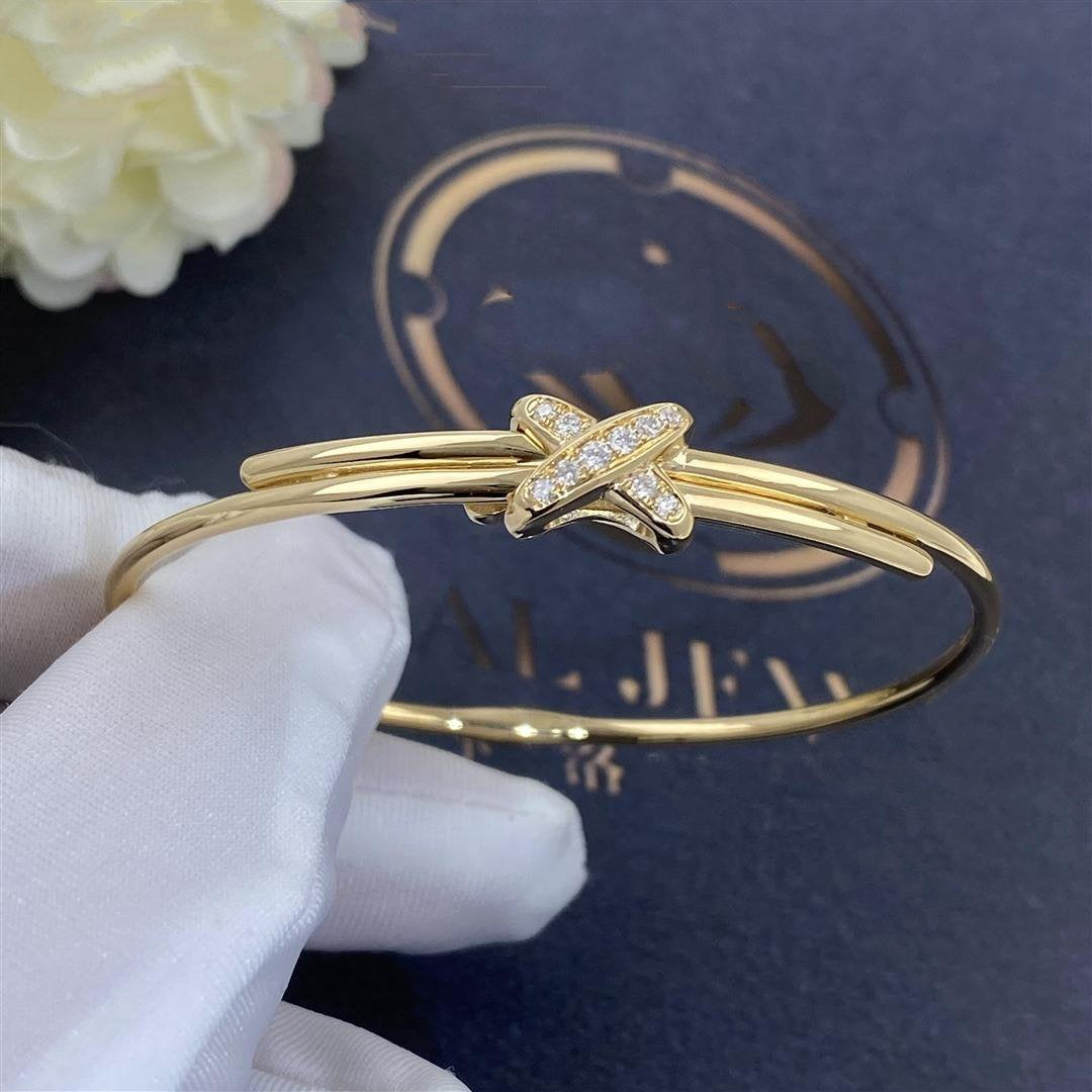 [Max Jewelry ]JEUX DE BRACELET GOLD DIAMONDS
