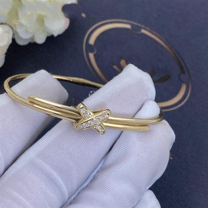 [Max Jewelry ]JEUX DE BRACELET GOLD DIAMONDS