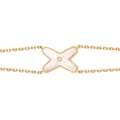 [Plus&Max]JEUX BRACELET WHITE MOP GOLD 1 DIAMOND