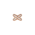 [Plus&Max]JEUX DE PINK GOLD DIAMOND EARRINGS