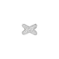[Plus&Max]JEUX DE SILVER DIAMOND EARRINGS