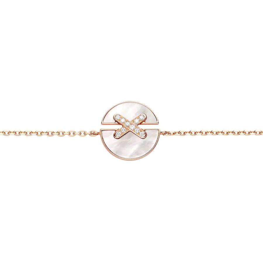 [Max Jewelry ]JEUX DE BRACELET MOP PINK GOLD DIAMONDS