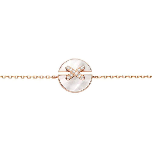 [Plus&Max]JEUX DE BRACELET MOP PINK GOLD DIAMONDS