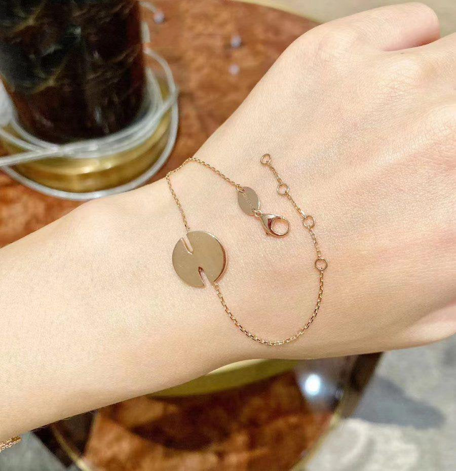 [Max Jewelry ]JEUX DE BRACELET MOP PINK GOLD DIAMONDS