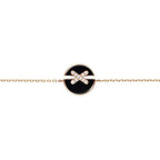 [Plus&Max]JEUX DE BRACELET ONYX PINK GOLD DIAMOND
