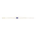 [Plus&Max]Hollow Design Four-Leaf Clover Flower Shape Bracelet