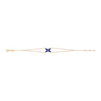 [Plus&Max]Hollow Design Four-Leaf Clover Flower Shape Bracelet
