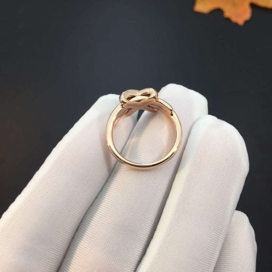 [Max Jewelry ]JEUX DE PINK GOLD DIAMOND RING
