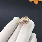 [Plus&Max]JEUX DE RING PINK GOLD DIAMOND