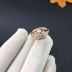 [Plus&Max]JEUX DE RING PINK GOLD DIAMOND