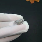 [Plus&Max]JEUX DE SILVER DIAMOND RING