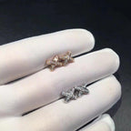 [Plus&Max]JEUX DE DIAMOND EARRINGS