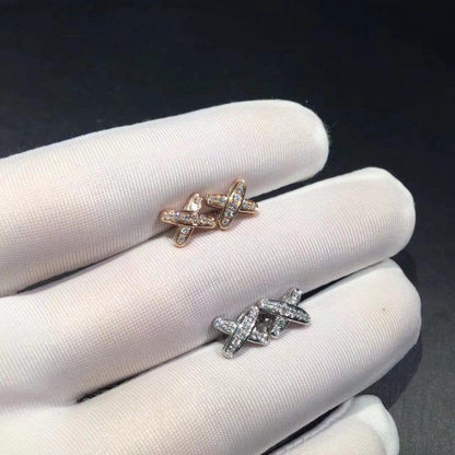 [Max Jewelry ]JEUX DE DIAMOND EARRINGS