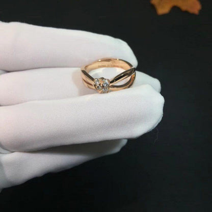 [Max Jewelry ]LIENS RING PINK GOLD DIAMOND